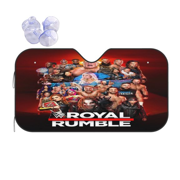 Ww-W-E Royal Windshield Sun Shade Anime Car Front Window Shades Sunshade Automotive Interior Protector For Truck Suv