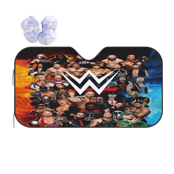 Ww-W-E Royal Windshield Sun Shade Anime Car Front Window Shades Sunshade Automotive Interior Protector For Truck Suv