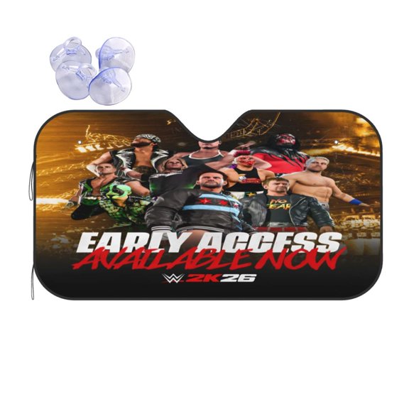 Ww-W-E Royal Windshield Sun Shade Anime Car Front Window Shades Sunshade Automotive Interior Protector For Truck Suv