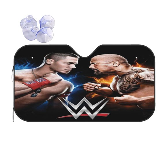 Ww-W-E Royal Windshield Sun Shade Anime Car Front Window Shades Sunshade Automotive Interior Protector For Truck Suv