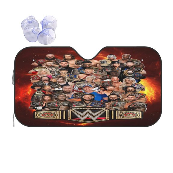Ww-W-E Royal Windshield Sun Shade Anime Car Front Window Shades Sunshade Automotive Interior Protector For Truck Suv