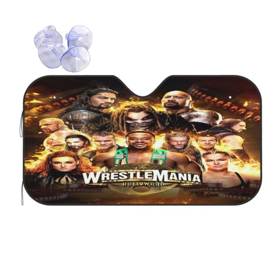 Ww-W-E Royal Windshield Sun Shade Anime Car Front Window Shades Sunshade Automotive Interior Protector For Truck Suv