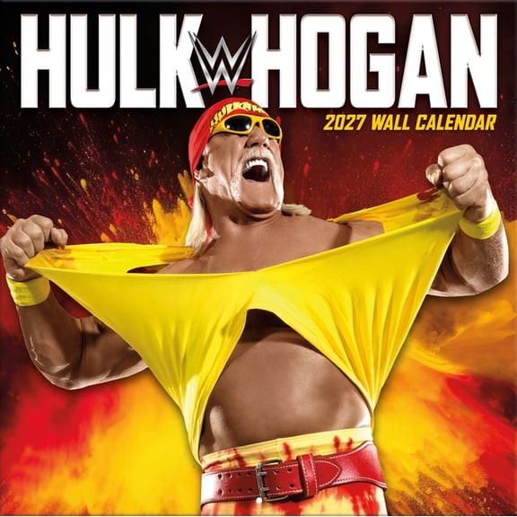Wwe Hulk Hogan 2027 Wall Calendar, (Paperback)