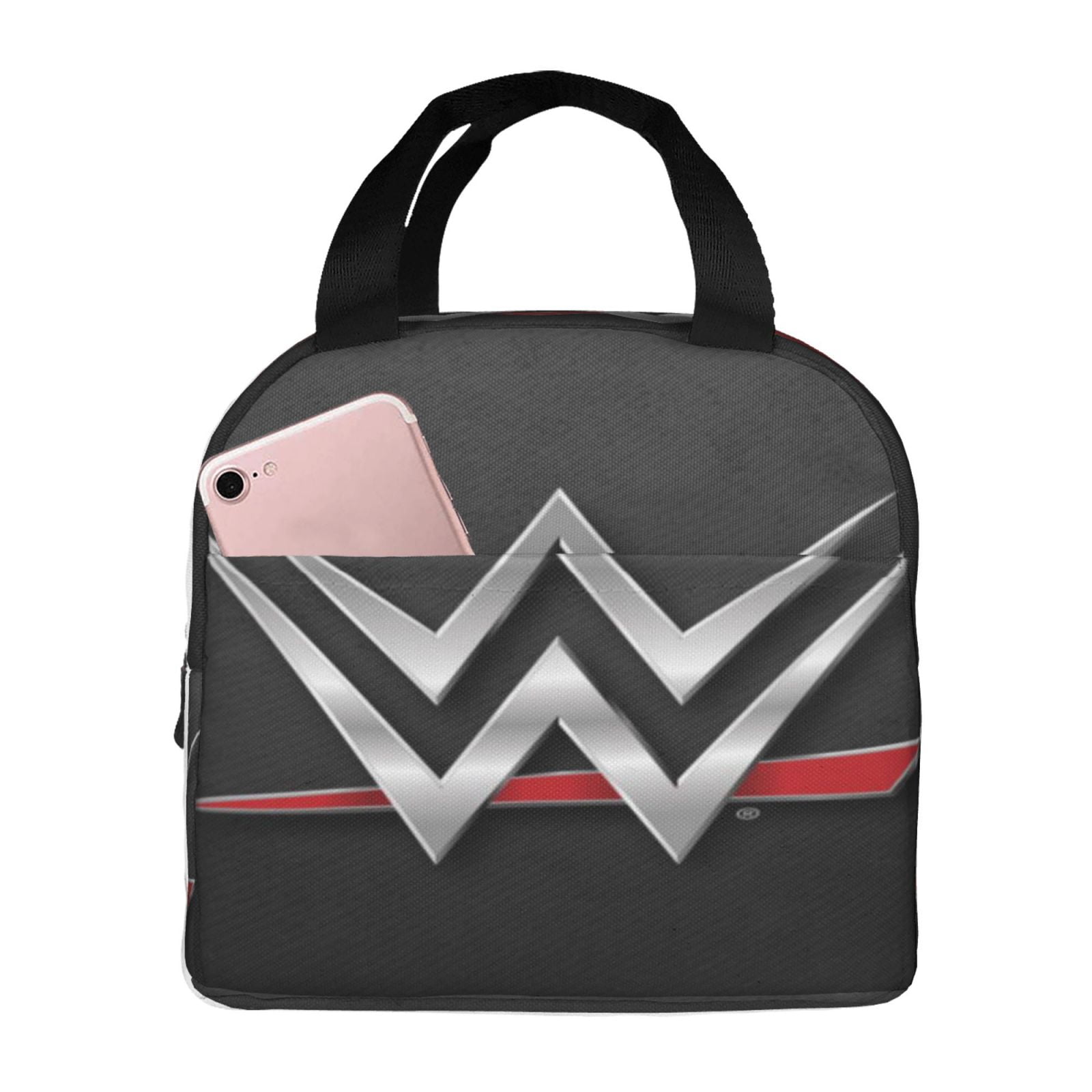 Wwe Lunch Bag Waterproof Insulated Lunch Box Reusable Bento Bag For Office Work Picnic Beach Workout