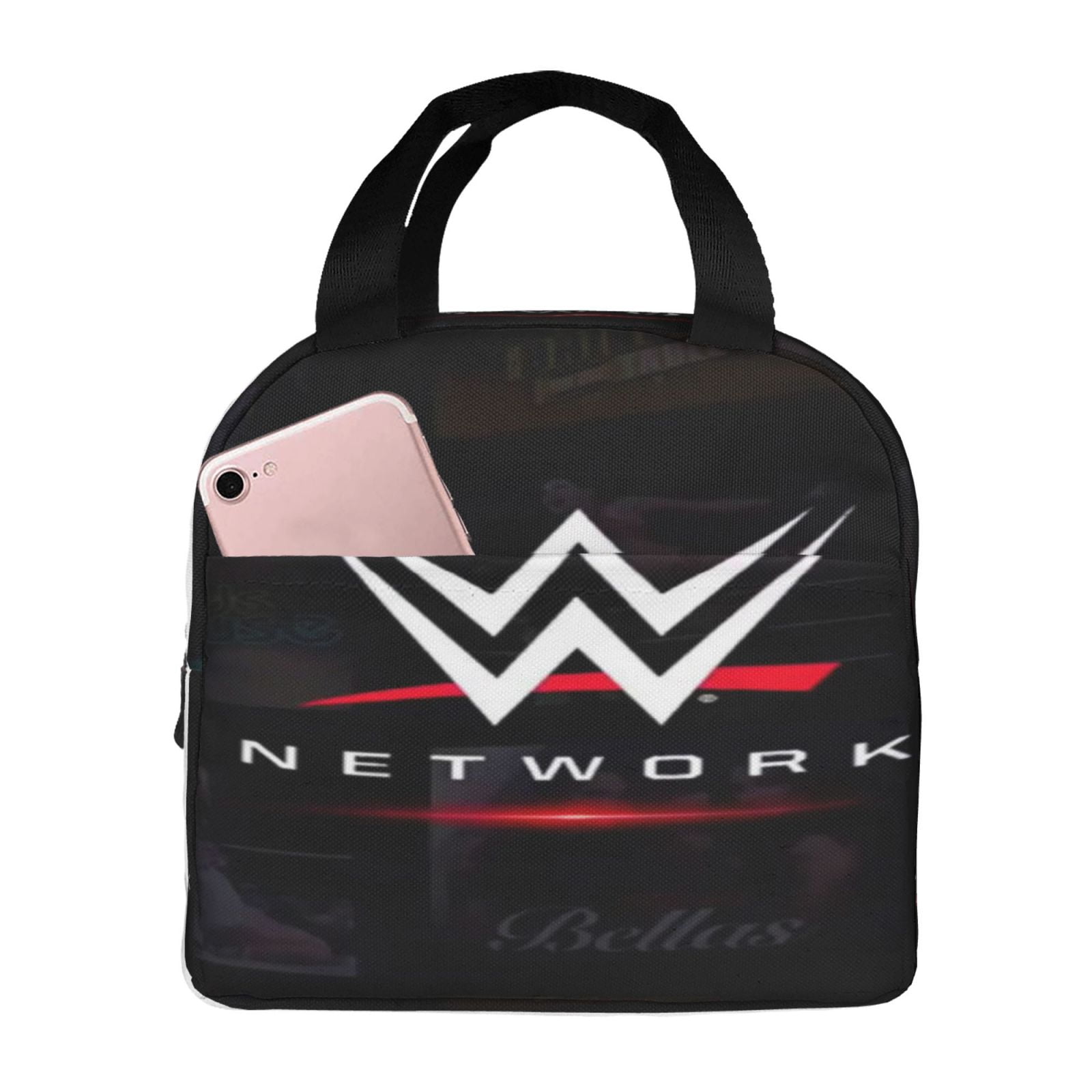 Wwe Lunch Bag Waterproof Insulated Lunch Box Reusable Bento Bag For Office Work Picnic Beach Workout