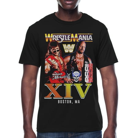 Wwe Mania XIV Lineup Men's and Big Men's Graphic T-shirt