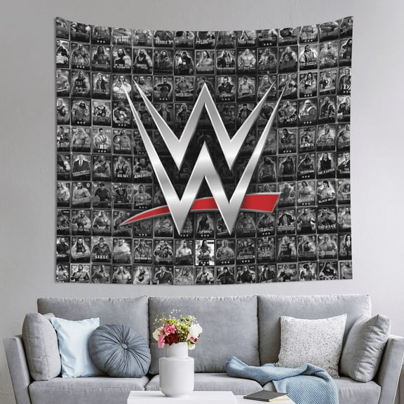 Wwe Tapestry Wall Hanging Wall Decor Wall Art Tapestry Home Decoration For Bedroom, Living Room, Dorm 40x60 Inch