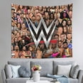 thumbnail image 1 of Wwe Tapestry Wall Hanging Wall Decor Wall Art Tapestry Home Decoration For Bedroom, Living Room, Dorm 40x60 Inch, 1 of 7