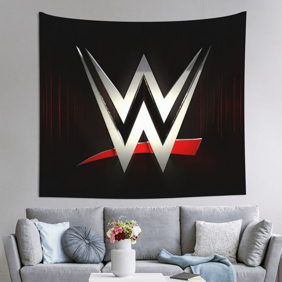 Wwe Tapestry Wall Hanging Wall Decor Wall Art Tapestry Home Decoration For Bedroom, Living Room, Dorm 59x59 Inch