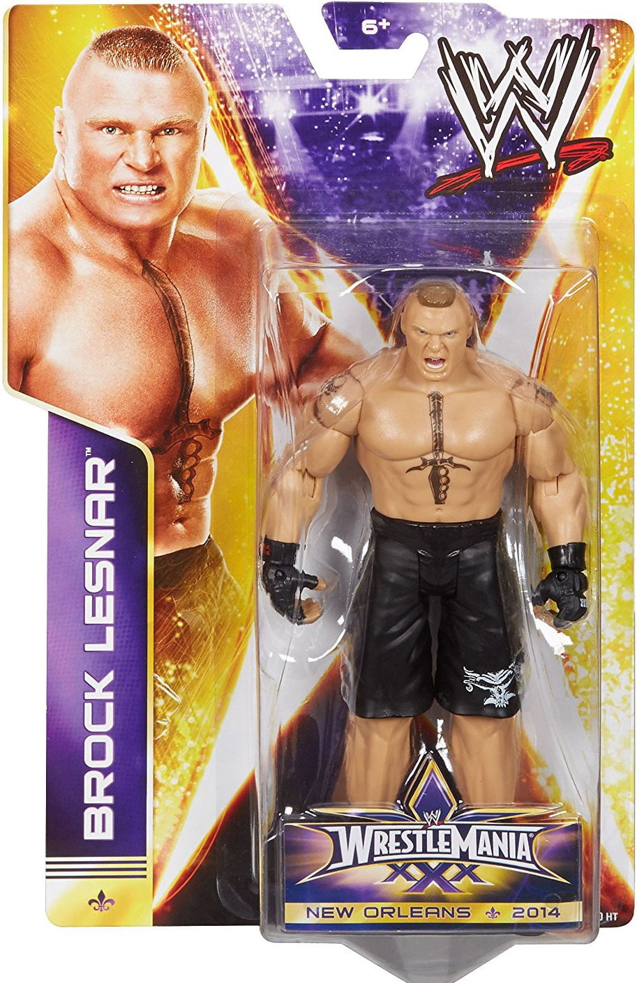 Wwe Wrestlemania Series 36 Brock Lesnar Action Figure