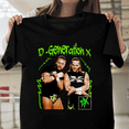 thumbnail image 1 of Wwe Wrestling DX D Generation X Heavy Cotton Quality Print Shawn Triple H V50544 Unisex T-Shirt, Size Up to 5XL, 1 of 2