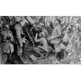 thumbnail image 1 of Wwi Anti-Aircraft C1914. Ngerman Soldiers With An Anti-Aircraft Machine Gun Searching For Airplanes. Photograph C1914., 1 of 4