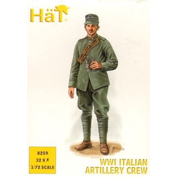 Wwi Italian Artillery Crew (32) 172 Hat