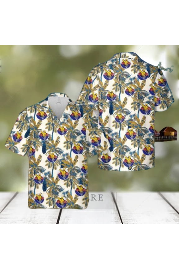 Wwii Us 506th Regiment 101st Airborne Paratrooper Hawaiian Shirt