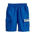thumbnail image 1 of Wxirdiow Baby Jogger Boys' Teenage Fashionable Cargo Shorts with Pockets Straight-Leg Spring/Summer/Fall Wear Blue Size,8-9 Years, 1 of 3