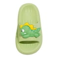 thumbnail image 1 of Wxirdiow Boy Slippers Boys and Girls Cloud Wide Slides for Kids Non-Slip Summer Slippers Lightweight Beach Pool and Indoor Shower Sandals Green Size,8.5, 1 of 7