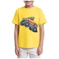 thumbnail image 1 of Wxirdiow Boys American Flag T-Shirt Toddler Boys American Flag Memorial Day Shirt for Kids Girls Patriotic T-Shirts Tops Graphic Tee Yellow Size,7-8 Years, 1 of 4
