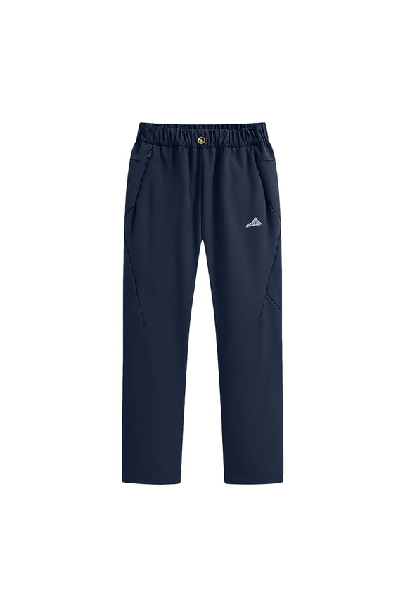 Boys Cargo Pants Boy's Pants Y2k Baggy Wide Leg Side High Waist Sweatpants Trouser Bottoms Outfits Blue Size,6-7 Years