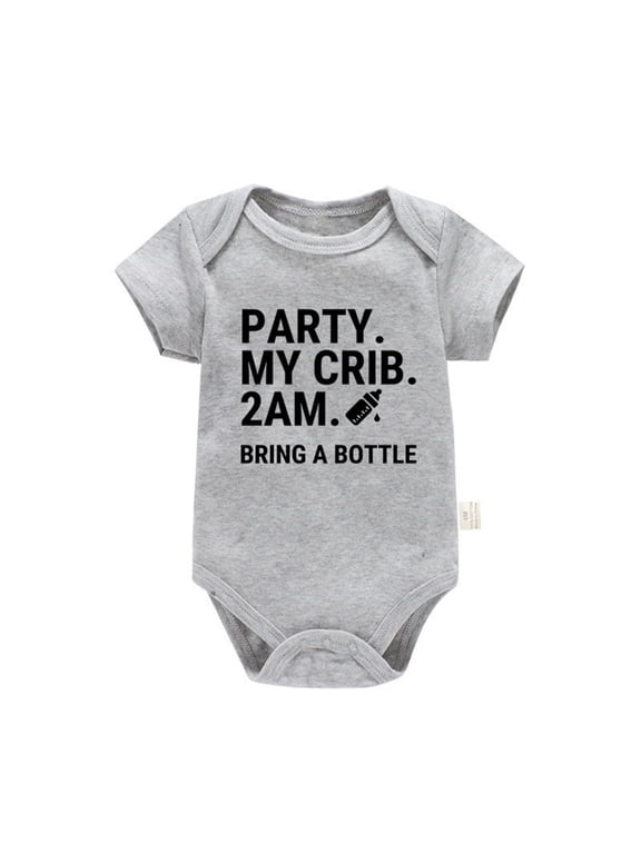 Boys Clothes Baby Outfit Newborn Infant Short Sleeve Romper Baby Boy Western Country Style Summer Clothes Grey Size,9-12 Months