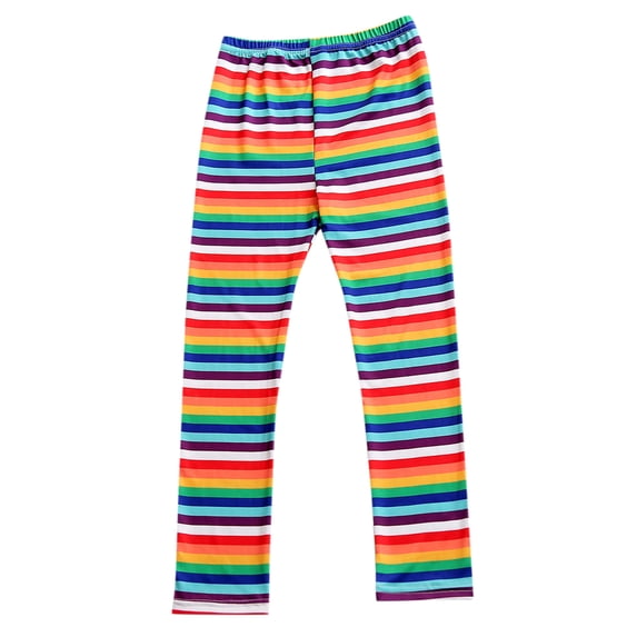 Wxirdiow Girls Fashion Girls Flare Leggings with Pockets High Waisted Yoga Bell Bottom Pant Kids Workout Stretchy Trouser Multicolor Size,4-5 Years