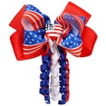 thumbnail image 1 of Wxirdiow Little Girls Hair Accessories Independence Day Bouncy 3D Bow Hair Accessory For Childrens Festivals Red Size,One Size, 1 of 6