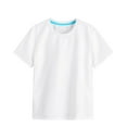 thumbnail image 1 of Wxirdiow Girls Shirts Girls Shirts Cotton Short Sleeve Shirts for Girls Kids T-Shirts Tees Summer Tops White Size,9-10 Years, 1 of 4