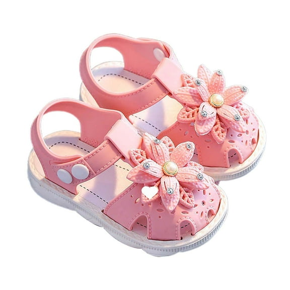 Wxirdiow Kids Dress Shoes Girls Sandals Low Heels Dress Pump Ankle Strap Open Toe Flower Girl Wedding Party for Toddler Little Big Kid Red Size,9