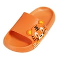 thumbnail image 1 of Wxirdiow Slippers for Boys Toddler Boys Girls Slippers Sandals Summer Bathroom Slides Beach Water Non-Slip Kids Shower Shoes Orange Size,12, 1 of 4