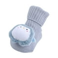thumbnail image 1 of Wxirdiow Socks for Toddlers Baby Girls Socks Cute Non-Slip Grips Sock Toddler Low Cut Ankle Socks for Newborn Infant Sky Blue Size,0-6 Months, 1 of 4