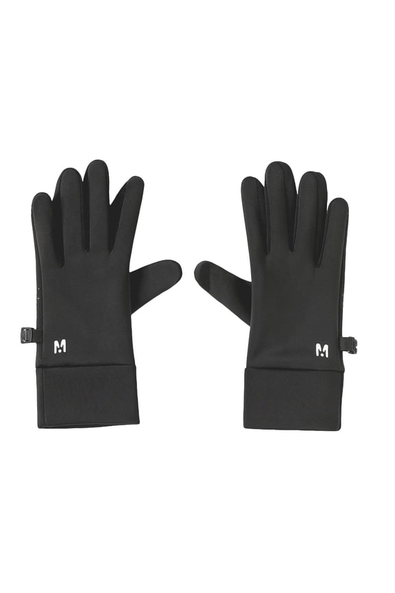 Toddler Girl Gloves Kids Winter Warm Sports Gloves - Cold Weather Water-Resistant Children Mittens Boys Girls Black Size,10-15 Years