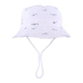 thumbnail image 1 of Wxirdiow Toddler Hat Girl Baby Sun Hat Newborn Sun Hat UPF 50+ Sun Protection Infant Beach Hat with Wide Brim White Size,1-2 Years, 1 of 7