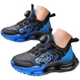 thumbnail image 1 of Wxirdiow Toddler Tennis Shoes Boys Girls Shoes Running Tennis Basketball Shoes Outdoor Hiking Sneaker for Kids Athletic Breathable Blue Size,3, 1 of 9