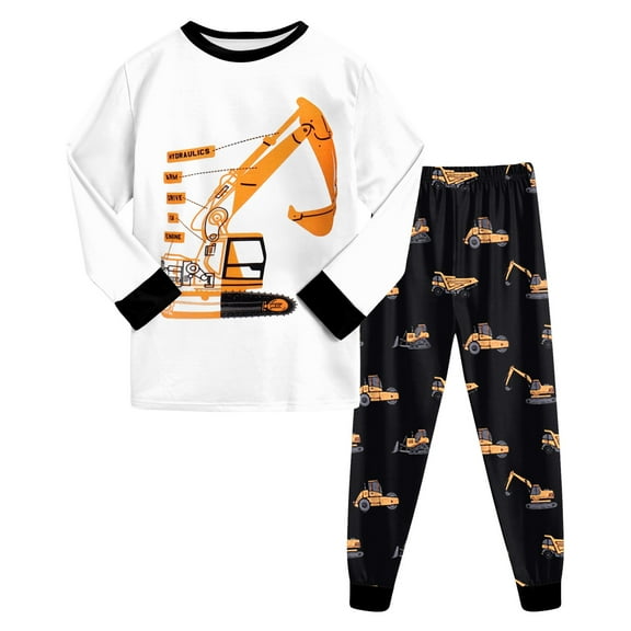 Wxirdiow Toddlers Boys Clothing Toddler Baby Boy Fall Winter Outfits Letter Crewneck Sweatshirt Casual Pants 2Pcs Clothes Set White Size,2-3 Years