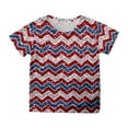 thumbnail image 1 of Wxirdiow Toddlers Girls T-Shirts Kids 4th of July Shirts Boys Girls Fourth of July Patriotic Outfits Toddler American Independence Day Tee Tops Grey Size,11-12 Years, 1 of 4