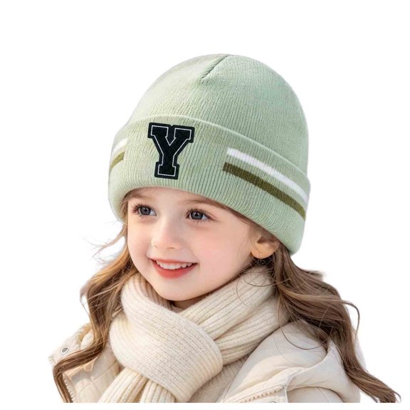 Wxirdrow Beanie Hats for Baby Girls Boys Baby Beanie Warm Winter Hat with Bear Ear for Infant Toddler Boys Girls Child Soft Knitted Skull Cap Y,3-6 Years