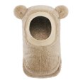 thumbnail image 1 of Wxirdrow Newborn Baby Hats /Winter Baby Warmth Adding CuteEared Hooded Windproof Hat Scarf Cap Khaki,6-36 Months, 1 of 9