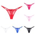 thumbnail image 1 of Wxolcjlv Adjustable Strap Lace Thong For Women Dating Night Outfit Under Garment Intimates, 1 of 4