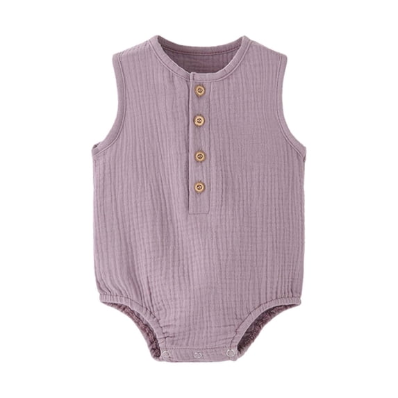 Wxolcjlv Baby Boys Bodysuits Soft Airy Sleeveless Triangle Romper Cozy Casual One-Piece For Newborn Infants Daily & Outdoor Wear,9-12 Months