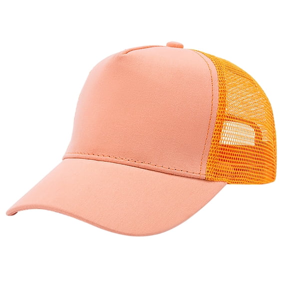 Wxolcjlv Boys Sporty Mesh Sun Hat Casual Solid Breathable Adjustable Upf 50+ Baseball Cap