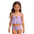 thumbnail image 1 of Wxolcjlv Girls Swimsuit Starfish Ruffle Beach Bikini Set 2 Piece Bathing Suits, Sizes 3-7, 1 of 9
