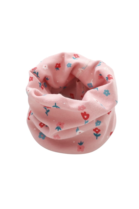 Kids Neck Gaiters Cartoon Printed Seamless Warm Windproof Face Cover Scarf Neck Warmer Toddler Warm Outdoor Cold Weather Neck Gaiter Face Scarves For Boys Girls,Watermelon Red