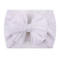 thumbnail image 1 of Wxolcjlv Kids Solid Velour Hairband Casual Soft Breathable Bowknot Princess Bandana, Ages 0-3, 1 of 1