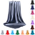 thumbnail image 1 of Wxolcjlv Silky Smooth Large Square Satin Scarf for Women Lightweight Portable Headscarf Wrap, 1 of 8