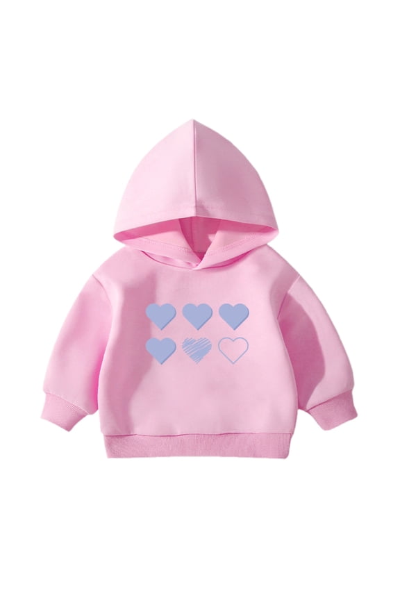 Toddler Boys Hoodies Sweatshirt Leisure Cartoon Bear Printed Long Sleeve Pullover Jacket Kids Girls Daily Use School Outdoor Activities Cute Fall Winter Hoody Sweatshirts,4 -5 Years