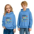thumbnail image 1 of Wxolcjlv Toddler Girls 100 Days of School Hooded Pullover Sweatshirt Play Long Sleeve Top, Sizes 2-14, 1 of 7