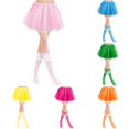 thumbnail image 1 of Wxolcjlv Women's Tulle Mini Skirt Multi‑Layer Ruffle Party Daily Skirts, 1 of 3