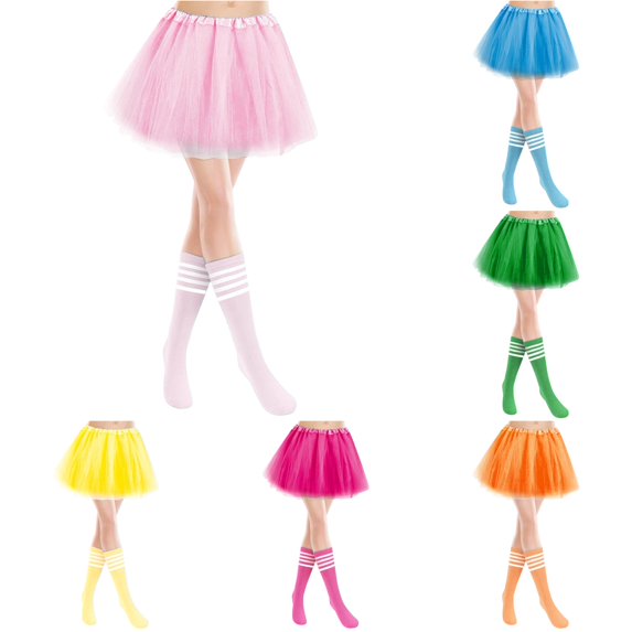 Wxolcjlv Women's Tulle Mini Skirt Multi‑Layer Ruffle Party Daily Skirts