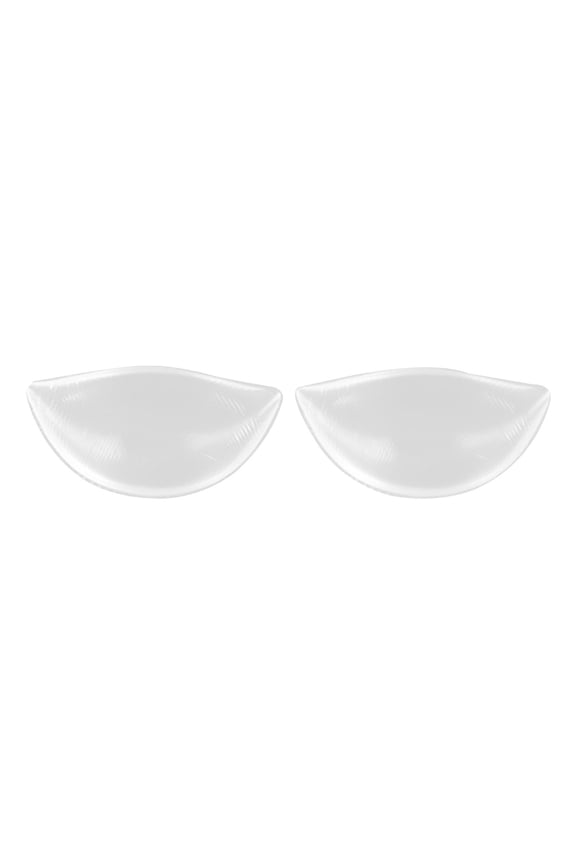 1 Pair Silicone Bra Inserts Pads Push up Sticky Bra Cups Swimsuit for Sports L L L