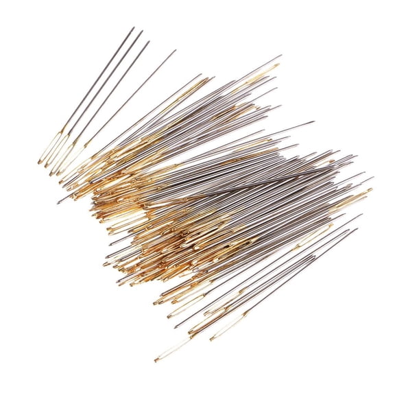 Wxqbjtam 1 Pieces Large-Eye Embroidery Cross Stitch Needles Tapestry Darning Needle 26#