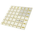 thumbnail image 1 of Wxqbjtam 16.5cm Patchwork Square Acrylic Quilting Tailor Ruler Template Sewing Craft, 1 of 8